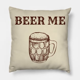 Beer Me Pillow