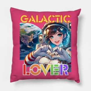 Kawaii, Anime Girl, Galactic Love  | Catsie Cat Pillow