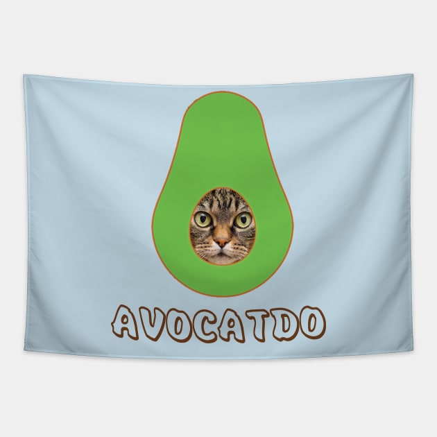 AvoCatDo Tapestry by Alema Art