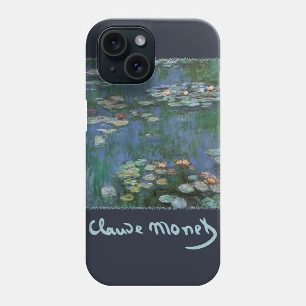 Waterlilies by Claude Monet Phone Case by MasterpieceCafe