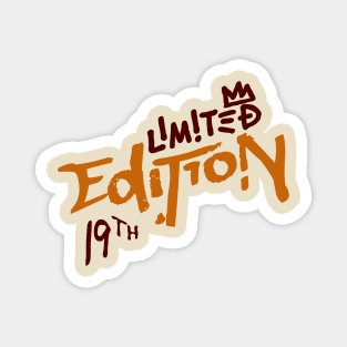 Limited Edition Magnet