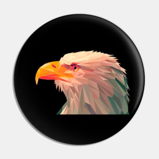 eagle low poly Pin