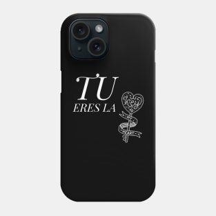 Tu eres la key to my heart Phone Case