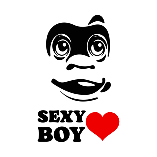 Sexy Boy Music Art Model 2 T-Shirt