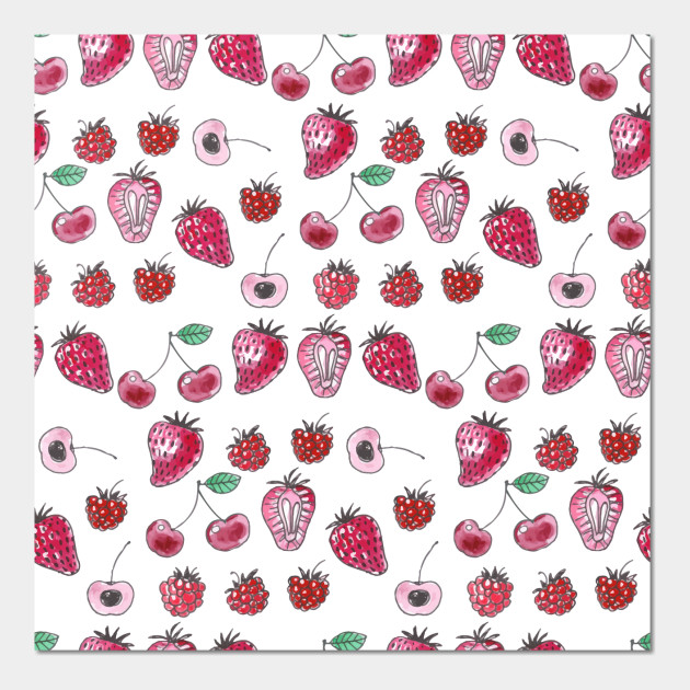 Disover Fruit pattern - Fruit Pattern - Posters and Art Prints