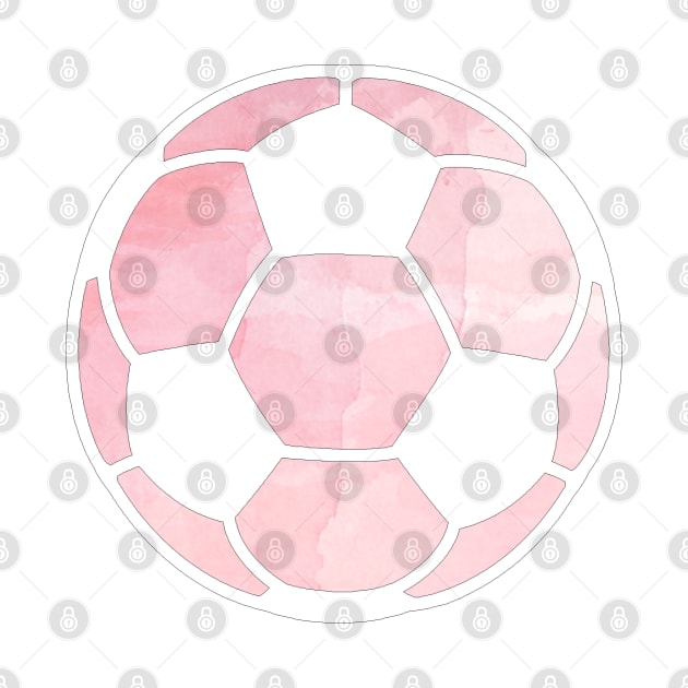 Soccer Ball Pink by hcohen2000