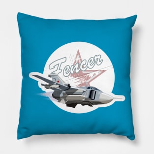 Cartoon bomber Pillow