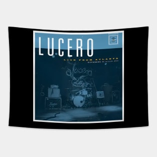 Lucero Band Poster Art Night Tapestry