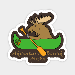 Adventure Bound Moose Magnet