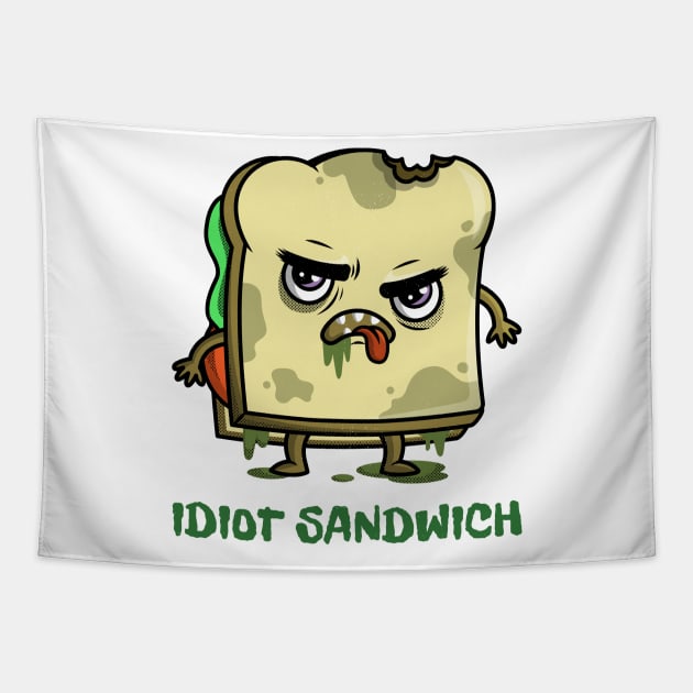 Idiot Sandwich Tapestry by JaunzemsR