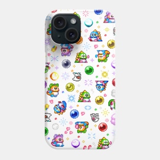 Bubble Bobble - White Phone Case