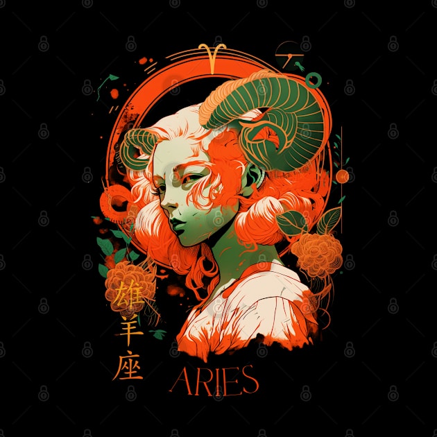 Aries zodiac by bmron