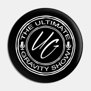 White Logo UG Show Pin