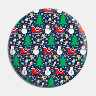 Feel Good Christmas Pattern Pin