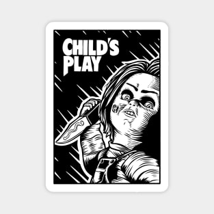 Child's Play 1988 poster Art Magnet