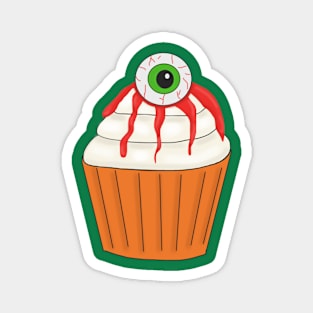 Eyeball Cupcake Magnet