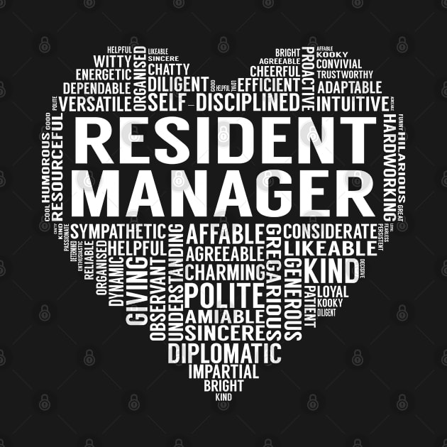 Resident Manager Heart by LotusTee