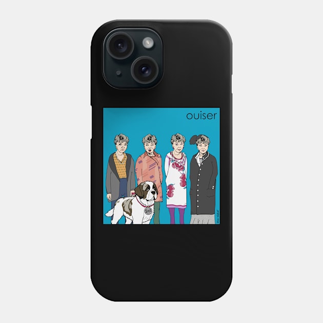 Funny Ouiser Boudreaux Parody Album Cover Blue Phone Case by SLAG_Creative