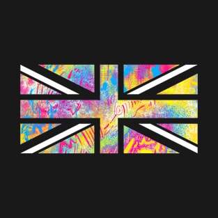 Pansexual Pride UK Flag Streetwear Style T-Shirt