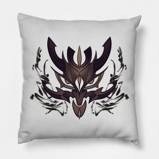 Arataki Itto's Oni Design - Genshin Impact Fan Art Pillow