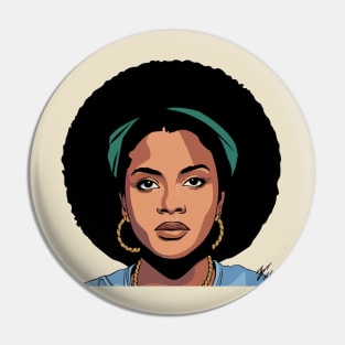 Lauryn Hill art Pin