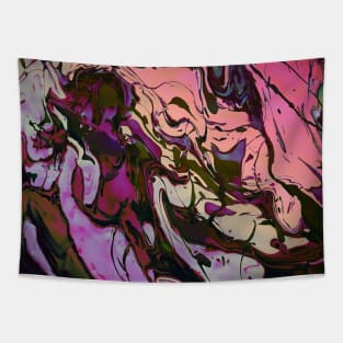 Liquid Dream (red) Tapestry