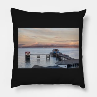 Mumbles Pier and Lifeboat Station Pillow