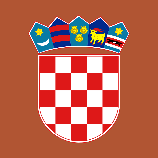 Croatia Coat of Arms by Yesteeyear