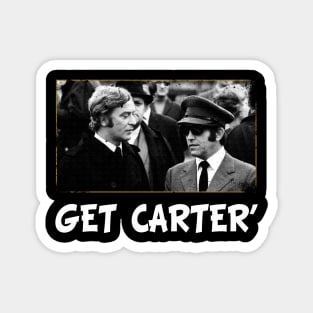 Vintage Gangster Vibes Carter Graphic Tee Magnet