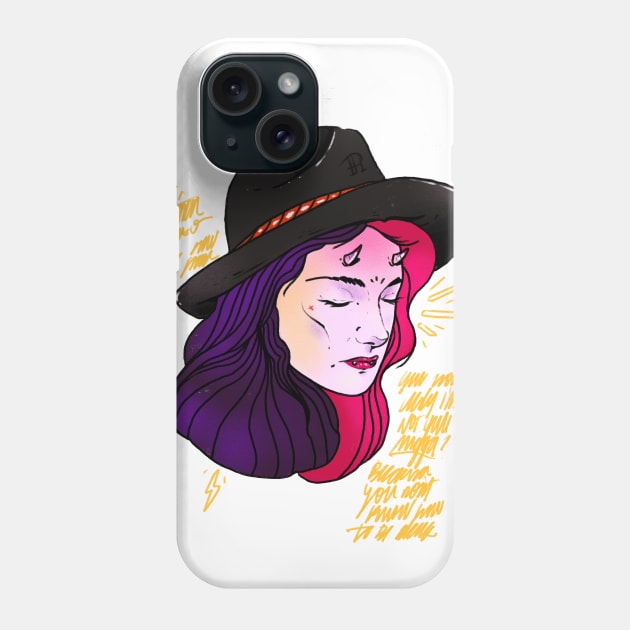 Hat Phone Case by Reifus