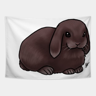 Small Mammal - Rabbit - Holland Lop Brown Tapestry