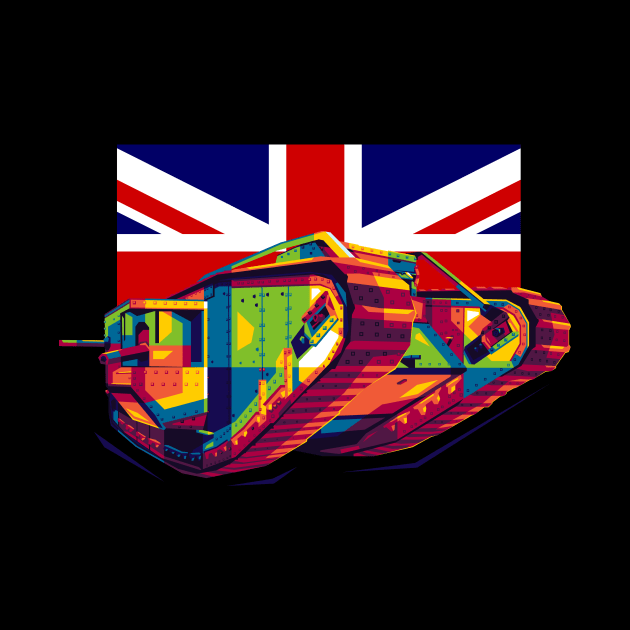 Mark IV Tank by wpaprint