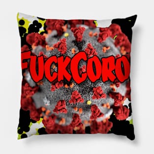 F#ck Corona - Kirby Style Pillow