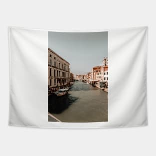 Venice Italy Canal and Architecture Photography Tapestry