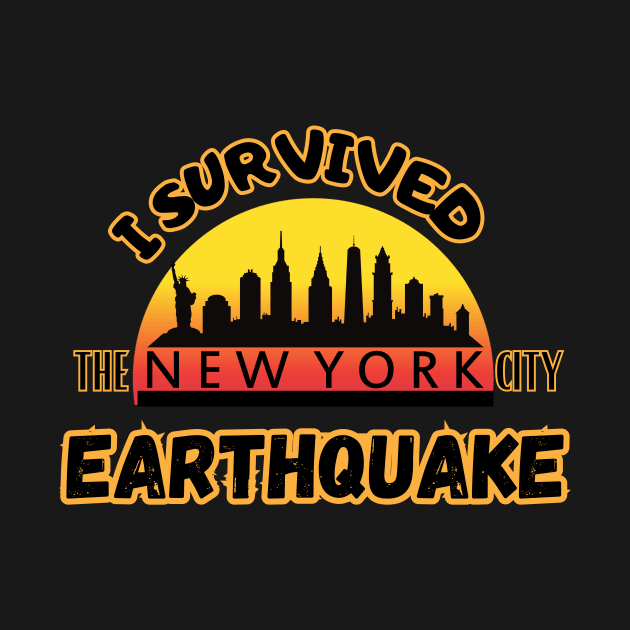 I Survived the New York City Earthquake Ideal Gift, by benzshope