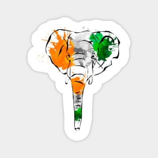 Ivory Coast National day Elephant Africain Magnet