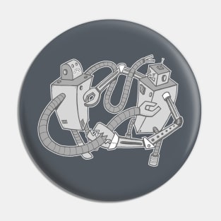 Bot Fight Pin