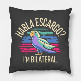 Bilingual Pillow