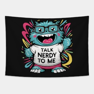 Talk Nerdy To Me Tapestry