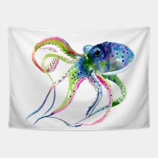 Octopus Art Tapestry