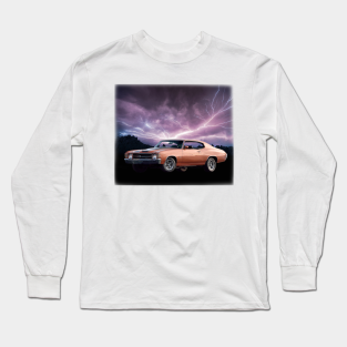 Chevy Muscle Chevelle Ss Adult Long Sleeve T-Shirt Chevy Muscle Chevelle Ss Adult Long Sleeve T-Shirt