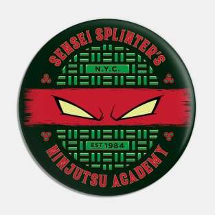 Sensei Splinter's Ninjutsu Academy Pin