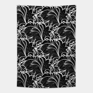 Floral Pattern in Paisley Garden Indian Style Tapestry