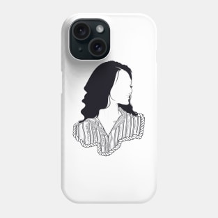 Black & white Elegant Art 8 Phone Case