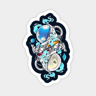 Space We Choose - Sticker and Magnet Magnet