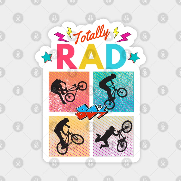 Totally Rad Magnet by sticker happy