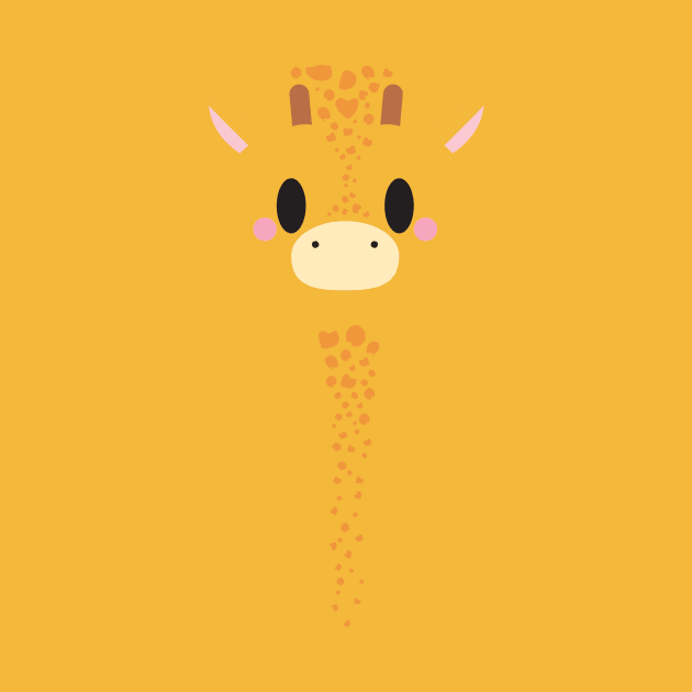 Cute Giraffe by anji