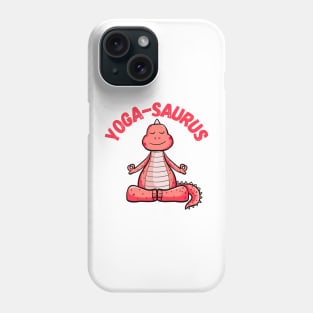 Yoga-Saurus Phone Case