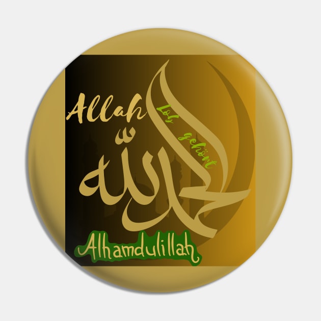 arabic calligraphy, hamdoulilah Pin by indalucia