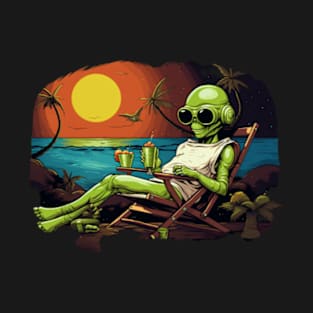 Beach Alien T-Shirt